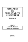 Image for Advances in Personality Assessment : Volume 6