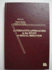 Image for Alternative Approachies To the Study of Sexual Behavior