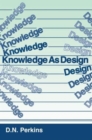 Image for Knowledge As Design