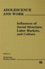 Image for Adolescence and Work