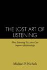 Image for The Lost Art of Listening