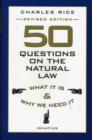 Image for 50 Questions on the Natural Law