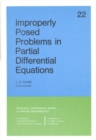 Image for Improperly Posed Problems in Partial Differential Equations