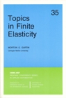 Image for Topics in Finite Elasticity