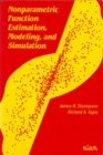 Image for Nonparametric Function Estimation, Modeling, and Simulation