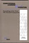 Image for Computational Learning and Cognition : Proceedings of the Third NEC Symposium