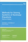 Image for Methods for Solving Systems of Nonlinear Equations