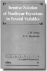 Image for Interative Solution of Nonlinear Equations in Several Variables