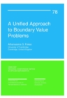 Image for A unified approach to boundary value problems