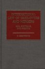 Image for International Law of Take-Overs and Mergers : Asia, Australia, and Oceania