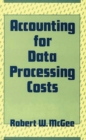 Image for Accounting for Data Processing Costs