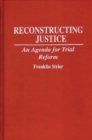 Image for Reconstructing Justice