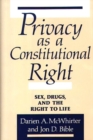 Image for Privacy as a Constitutional Right