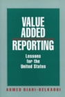 Image for Value Added Reporting : Lessons for the United States