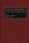 Image for Corporate Misconduct : The Legal, Societal, and Management Issues