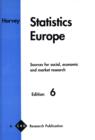 Image for Statistics Europe : A Guide to Sources of Statistical Information