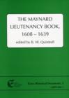 Image for Maynard Lieutenancy Book, 1608-1639