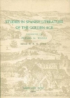 Image for Studies in Spanish Literature of the Golden Age