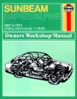 Image for Sunbeam Rapier and Alpine Owner&#39;s Workshop Manual
