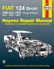 Image for Fiat 124 Sport Coupe &amp; Spider (1968-1978) Haynes Repair Manual (USA)