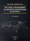 Image for The UFAW Handbook on the Care and Management of Decapod Crustaceans in Captivity