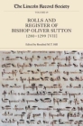 Image for The Rolls and Register of Bishop Oliver Sutton 1280-1299 [VII]