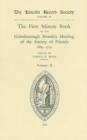 Image for First Minute Book of the Gainsborough Monthly Meeting of the Society of Friends, 1699-1719  II