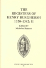 Image for The Registers of Henry Burghersh 1320-1342