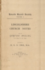 Image for Lincolnshire Church Notes made by Gervase Holles, AD 1634-1642