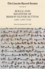 Image for The rolls and register of Bishop Oliver Sutton, 1280-1299Volume VII