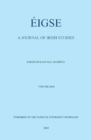 Image for Eigse  : a journal of Irish studiesVolume 42