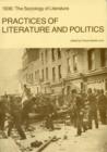 Image for Practices of Literature and Politics : Conference Papers