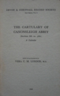 Image for The Cartulary of Canonsleigh Abbey