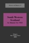 Image for South-west Scotland : An Almanac, 1921