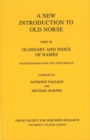 Image for New Introduction to Old Norse : Part 3: Glossary and Index of Names