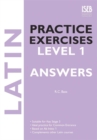 Image for Latin Practice Exercises Level 1 Answer Book