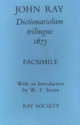 Image for Dictionariolum Trilingue