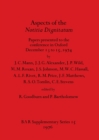 Image for Aspects of the Notitia Dignitatum : Papers presented to the conference in Oxford December 13 to 15, 1974