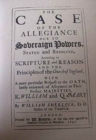Image for The Case of Allegiance
