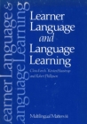 Image for Learner Language and Language Learning