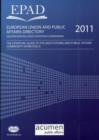 Image for The European Union and public affairs directory 2011
