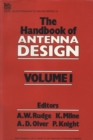 Image for The Handbook of Antenna Design : v. 1