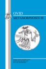 Image for Ovid: Metamorphoses III