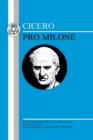 Image for Cicero : &quot;Pro Milone&quot;