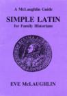 Image for Simple Latin for Family Historians