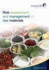 Image for Risk Assessment and Management of Raw Materials