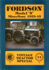 Image for Fordson Model &#39;N&#39; Miscellany