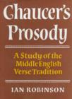 Image for Chaucer&#39;s Prosody