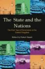 Image for The state and the nations  : the first year of devolution in the United Kingdom