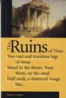 Image for The ruins of time  : poetry of place